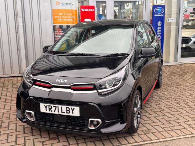 Kia Picanto 1.0 GT-line 5dr [4 seats] Hatchback Petrol BLACK